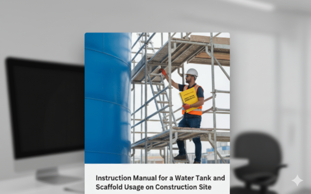 instruction manual by construction technical writer