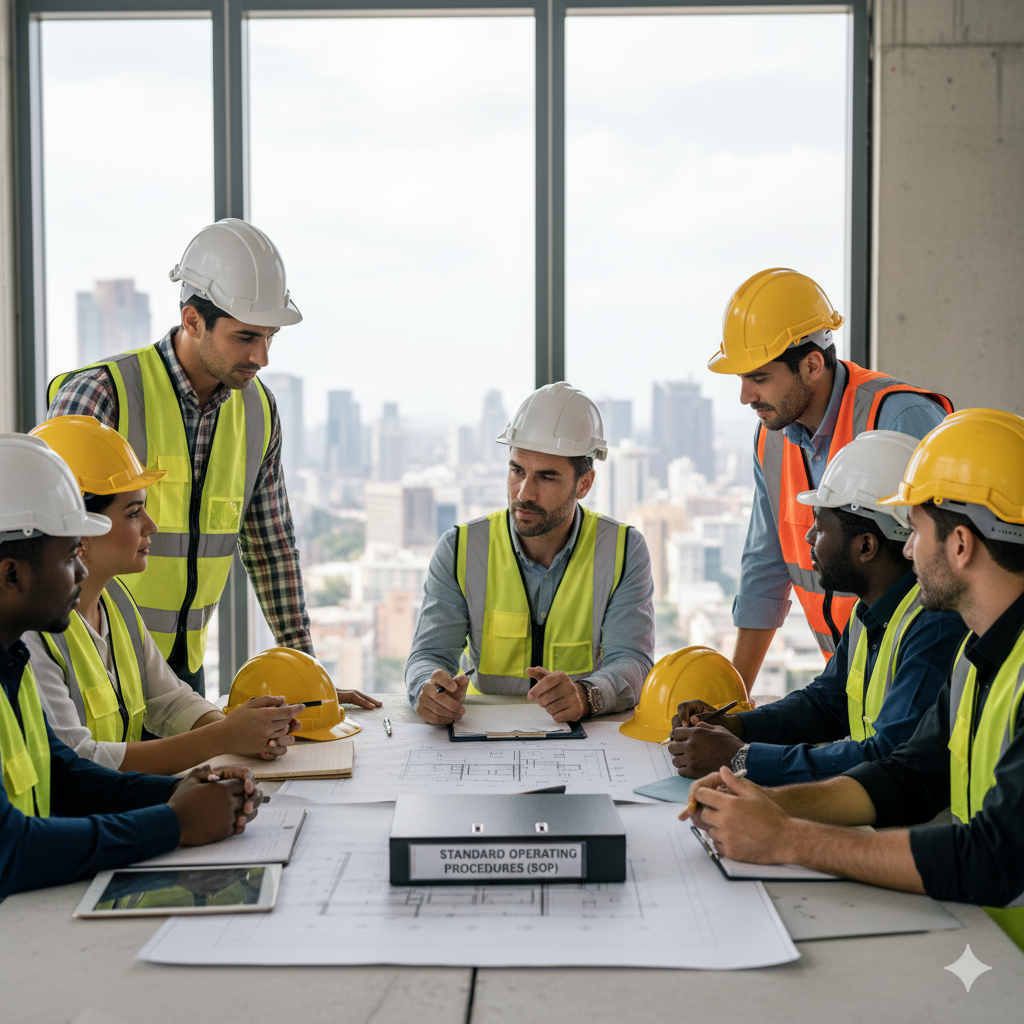 construction site content